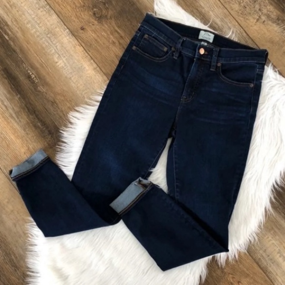 J Crew High Rise Skinny Jeans Toothpick size 28